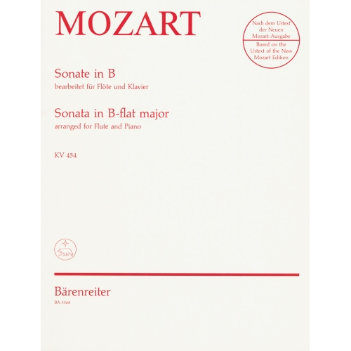 Mozart W.A. - Sonata for...