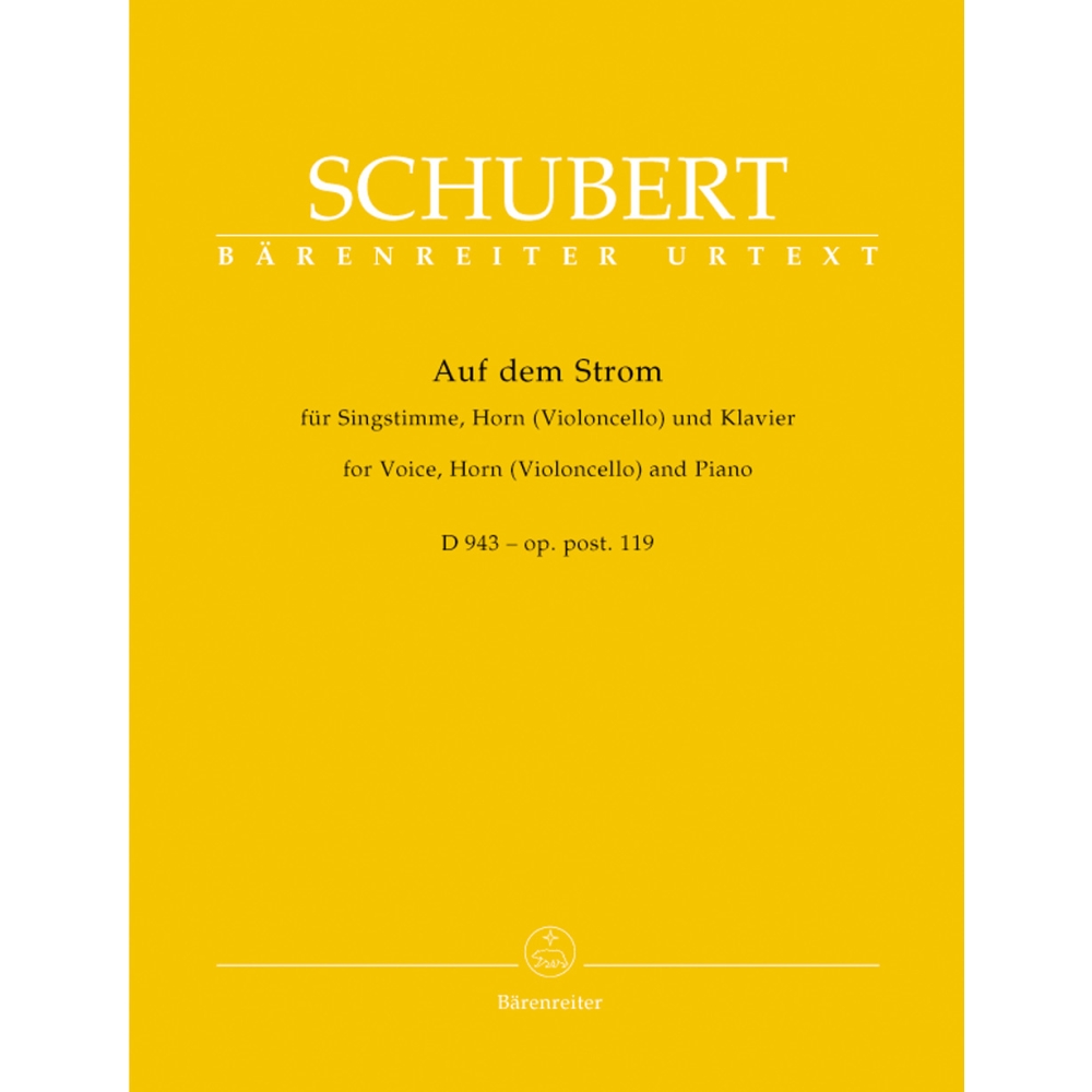 Schubert F. - Auf dem Strom, Op.posth.119 (Urtext).
