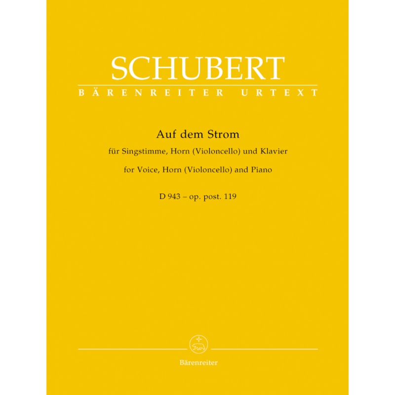 Schubert F. - Auf dem Strom, Op.posth.119 (Urtext).