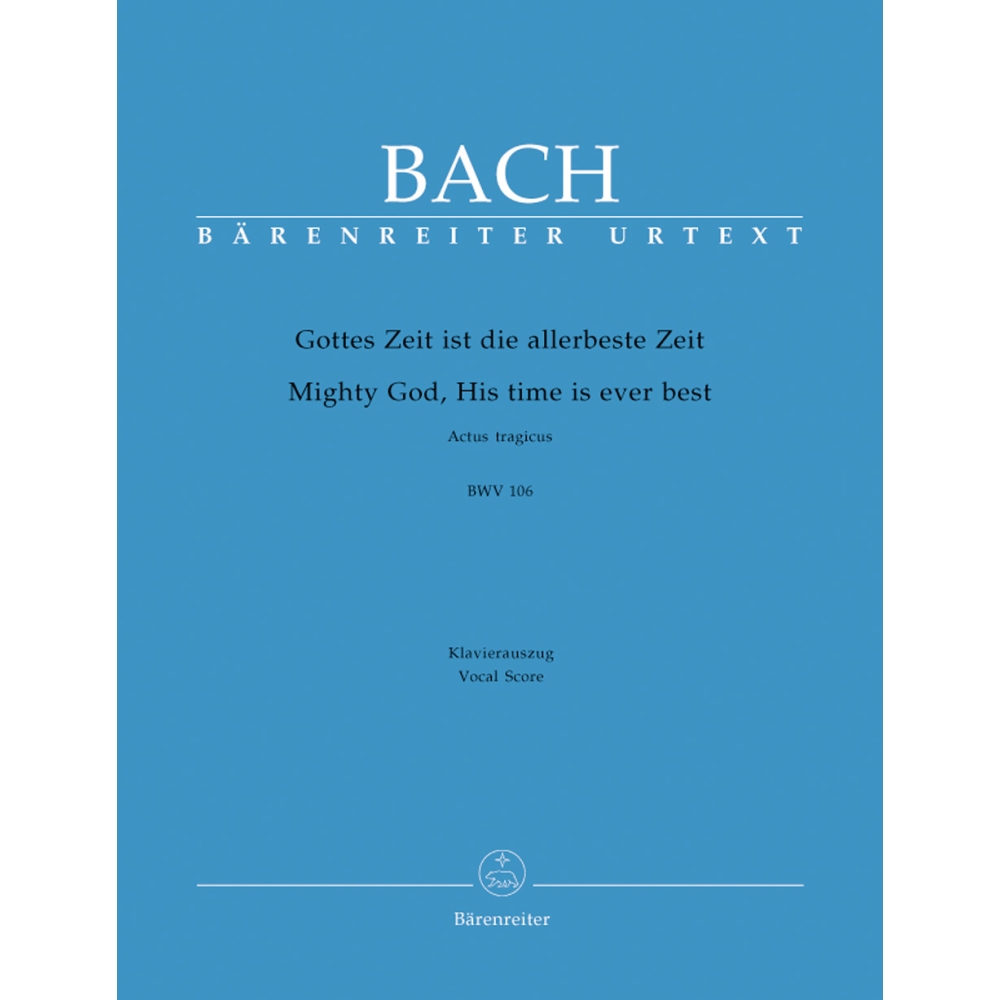 Bach J.S. - Cantata No.106: Gottes Zeit (Actus tragicus) (BWV 106) (Urtext).