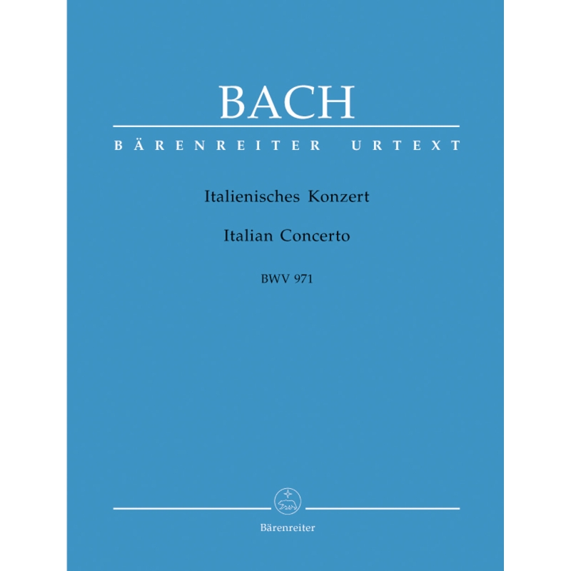Bach J.S. - Italian Concerto (BWV 971) (Urtext).