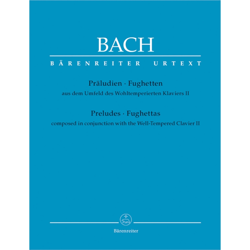 Bach, J.S - Preludes and Fughettas (associated with Well-Tempered Clavier II)