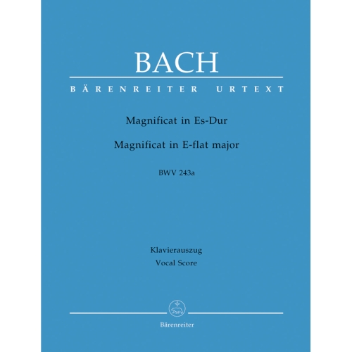 Bach, J S - Magnificat in E-flat (BWV 243a) (Urtext).