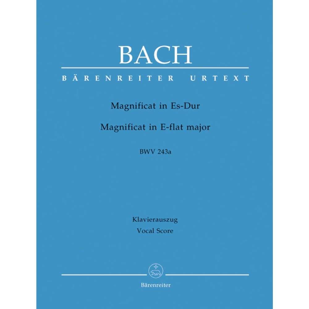 Bach, J S - Magnificat in E-flat (BWV 243a) (Urtext).