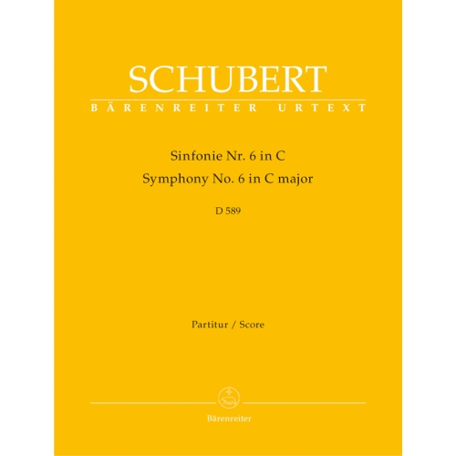 Schubert F. - Symphony No.6 in C (D.589) (Urtext).