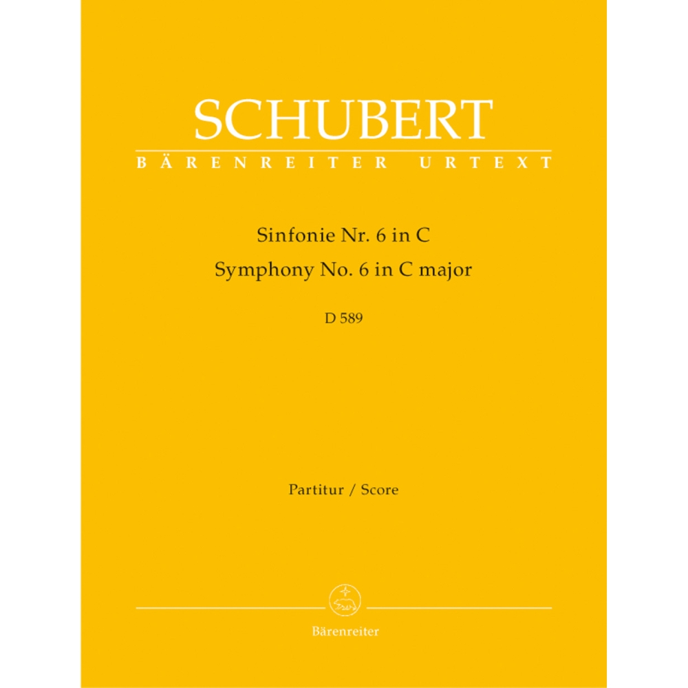Schubert F. - Symphony No.6 in C (D.589) (Urtext).