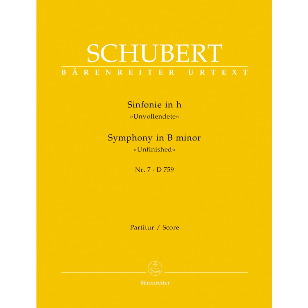 Schubert F. - Symphony No.7 in B minor (D.759)  (Unfinished) (Urtext).