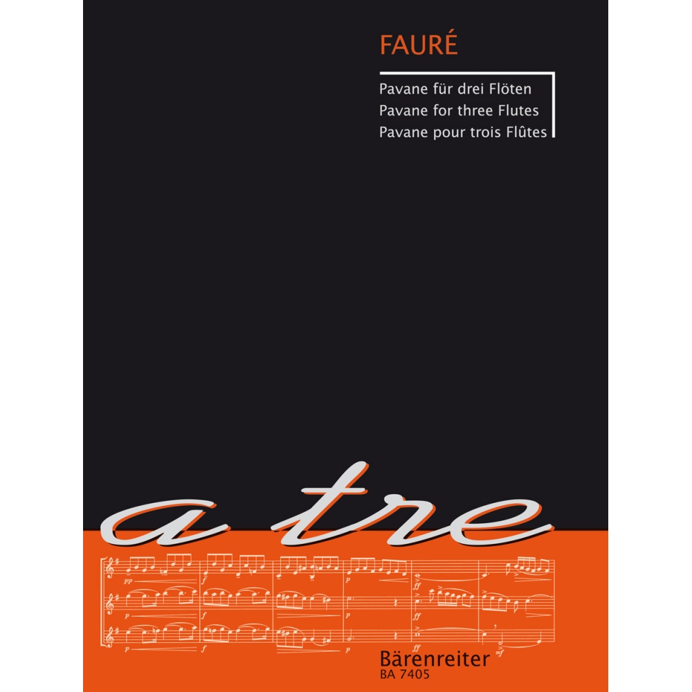 Faure G. - Pavane, Op.50 arranged for 3 Flutes.