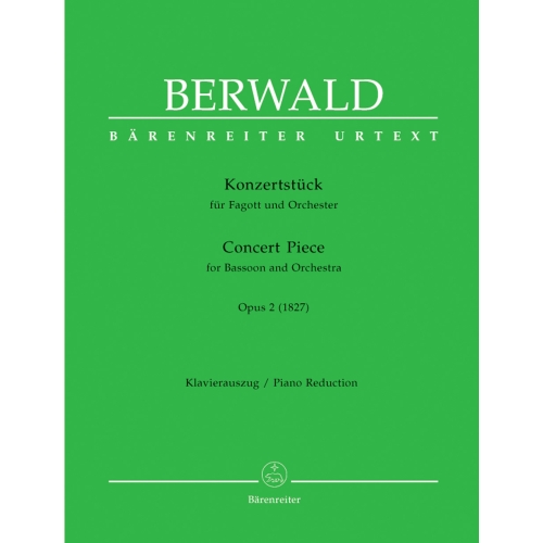Berwald F.A. - Concert Piece for Bassoon, Op.2 (1827) (Urtext).