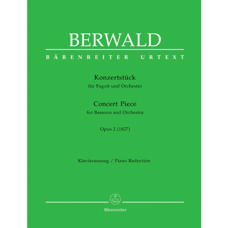 Berwald F.A. - Concert Piece for Bassoon, Op.2 (1827) (Urtext).