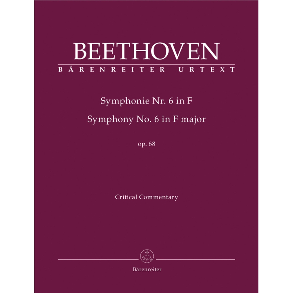 Beethoven L. van - Symphony No.6 in F, Op.68 (Pastoral) (Urtext) (ed. Del Mar).