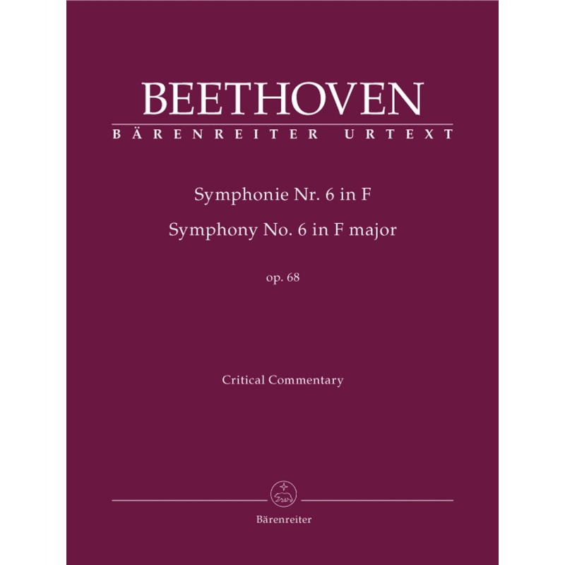 Beethoven L. van - Symphony No.6 in F, Op.68 (Pastoral) (Urtext) (ed. Del Mar).