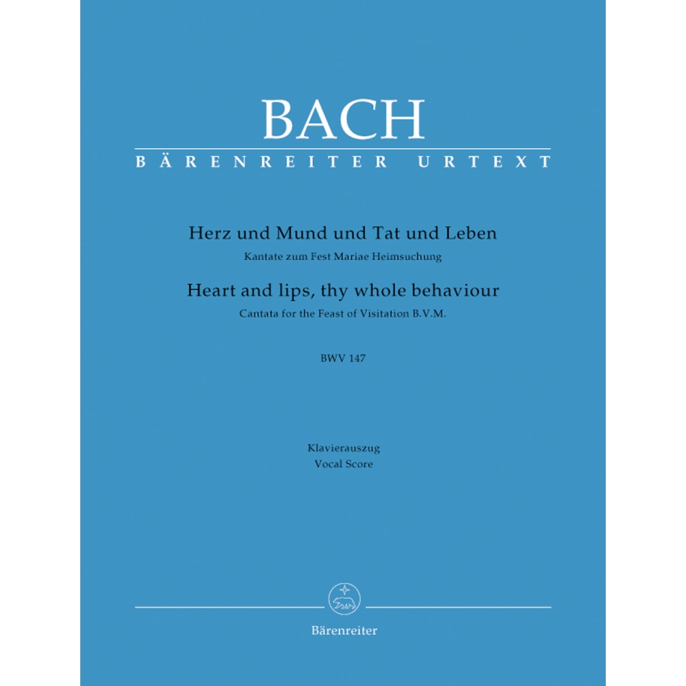 Bach, J S - Cantata No. 147: Herz und Mund und Tat und Leben (BWV 147) (Urtext).