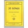 Chausson: 20 Songs (High)