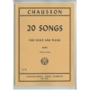 Chausson: 20 Songs (Low)