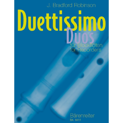 Robinson J.B. - Duettissimo. Duos for recorders.