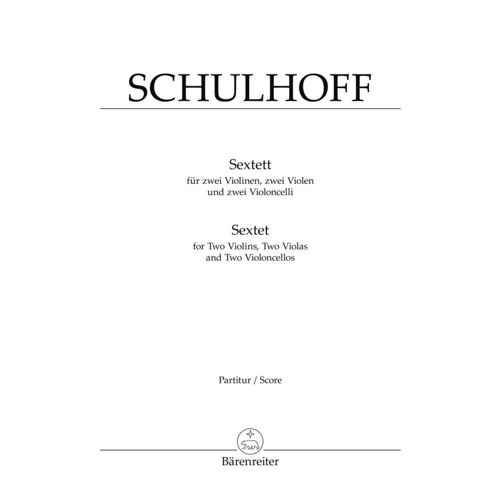 Schulhoff E. - Sextet (1920-24).