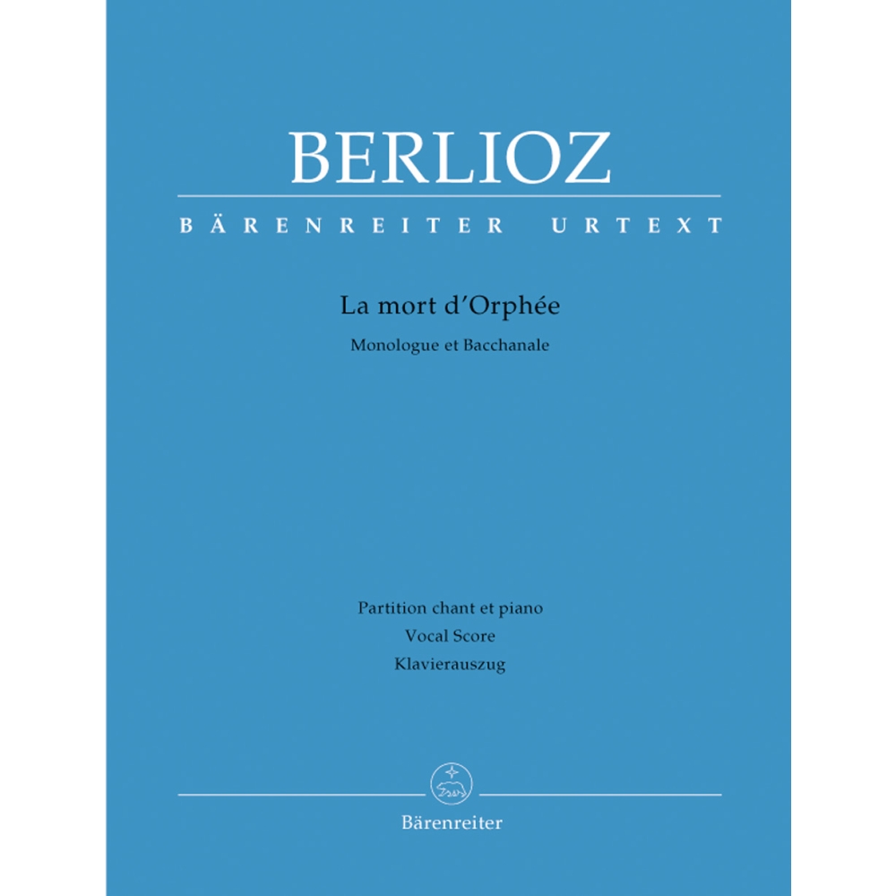 Berlioz, Hector - La mort d'Orphee (Urtext) (Fr).