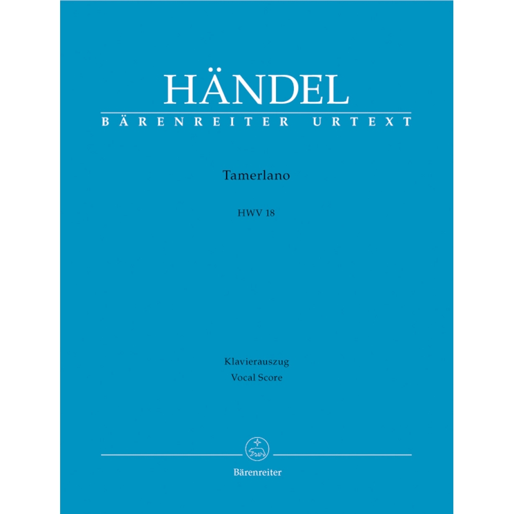Handel, G F - Tamerlano (HWV 18) (It) (Urtext).
