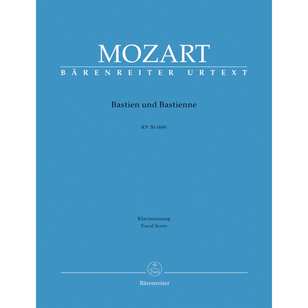 Mozart, W A - Bastien und Bastienne (complete opera) (G) (K.50) (K.46b) (Urtext).
