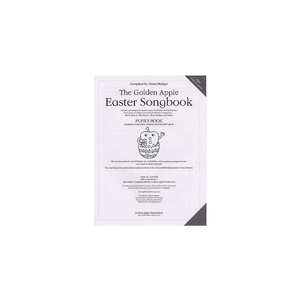The Golden Apple Easter Songbook (Pupils Book)