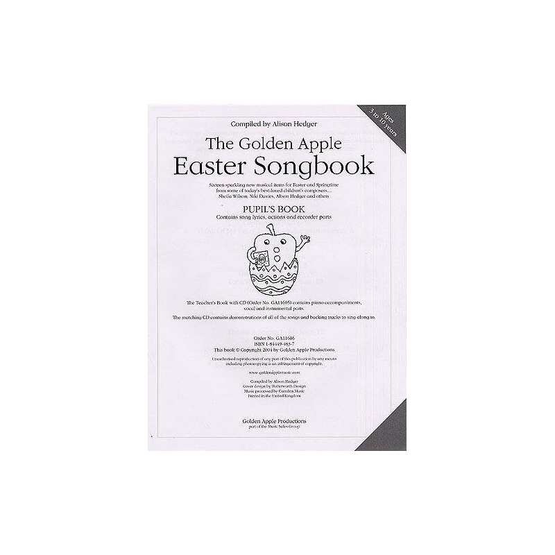 The Golden Apple Easter Songbook (Pupils Book)