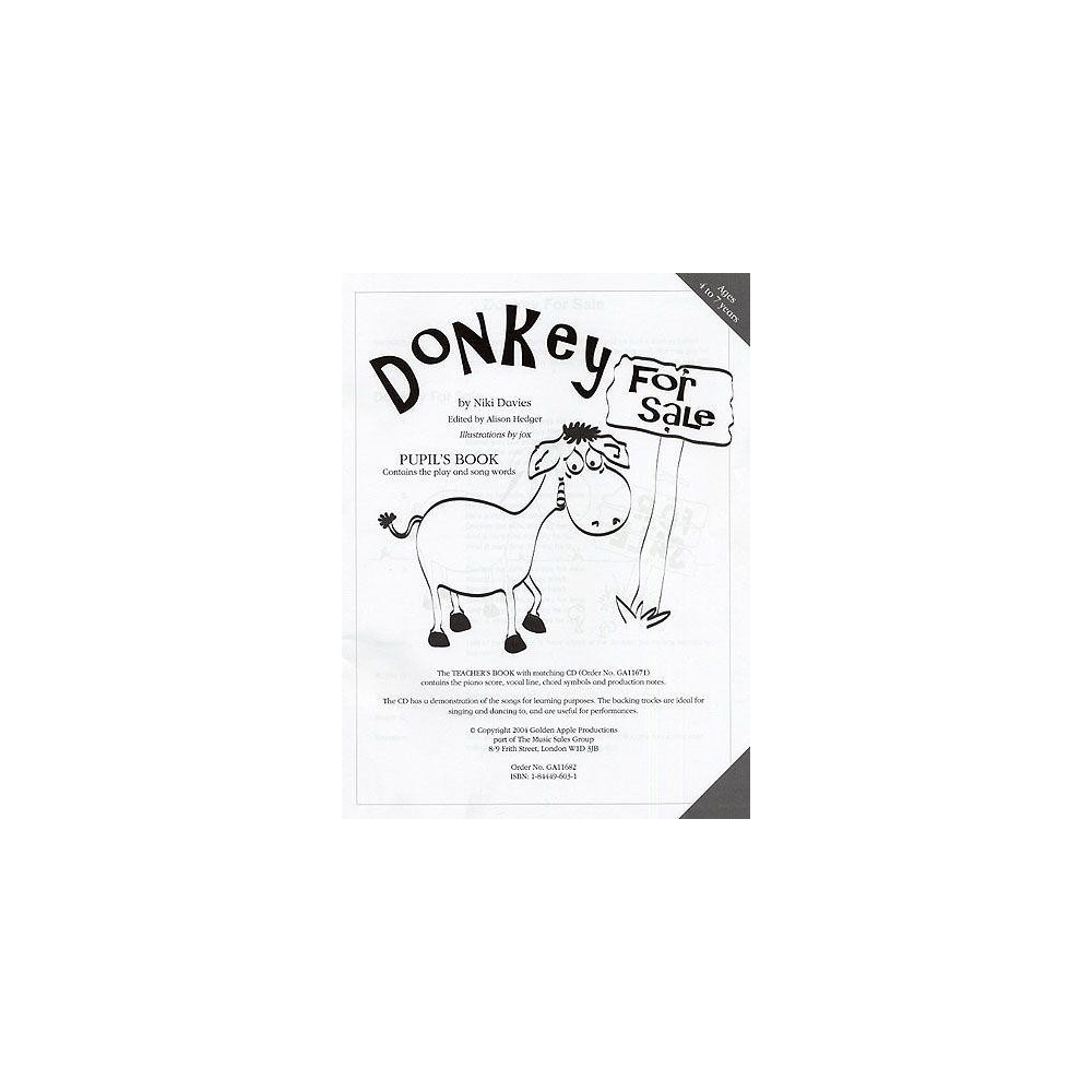 Davies, Niki - Donkey For Sale (Pupils Book)