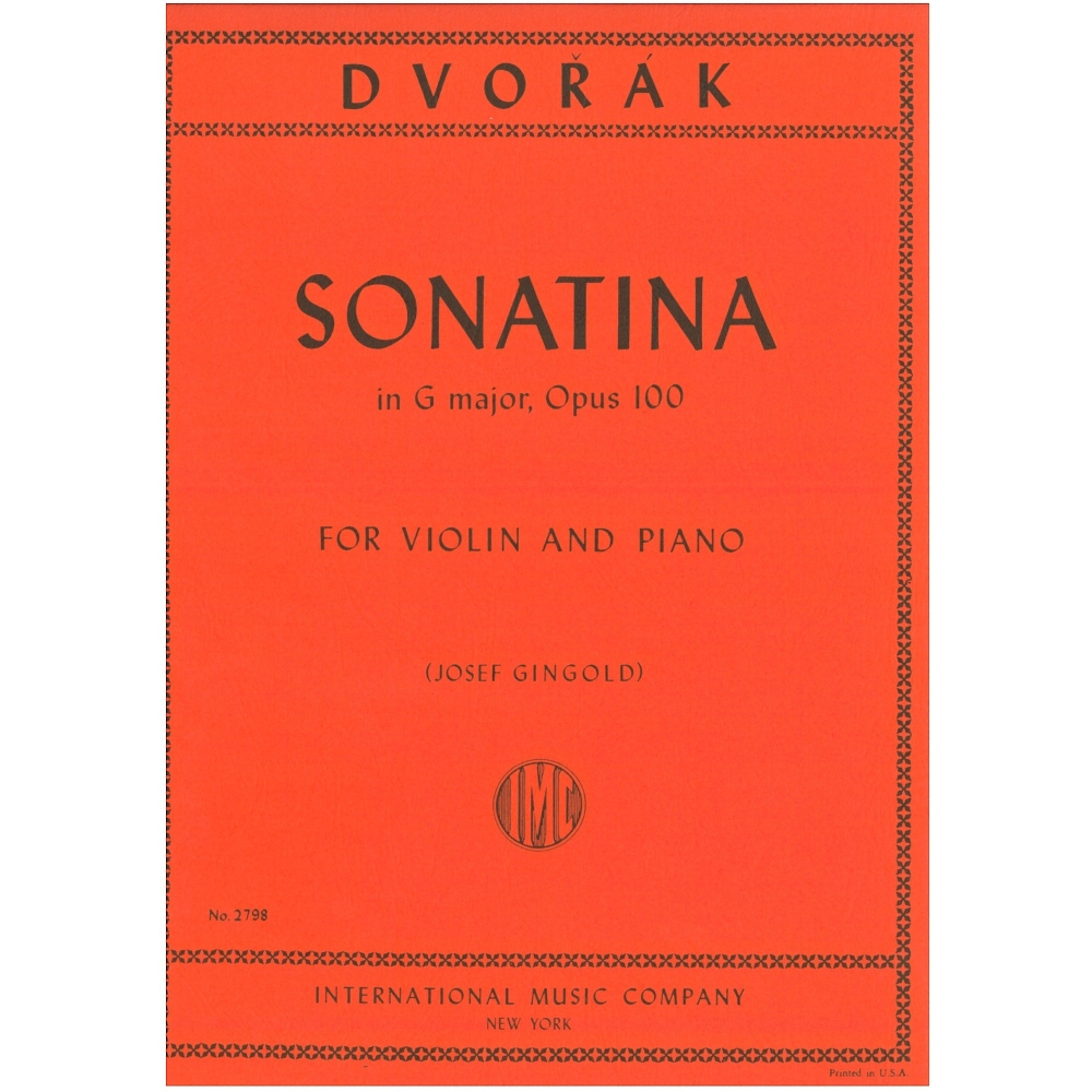 Dvo?ák & Gingold - Sonatina G major op.100 