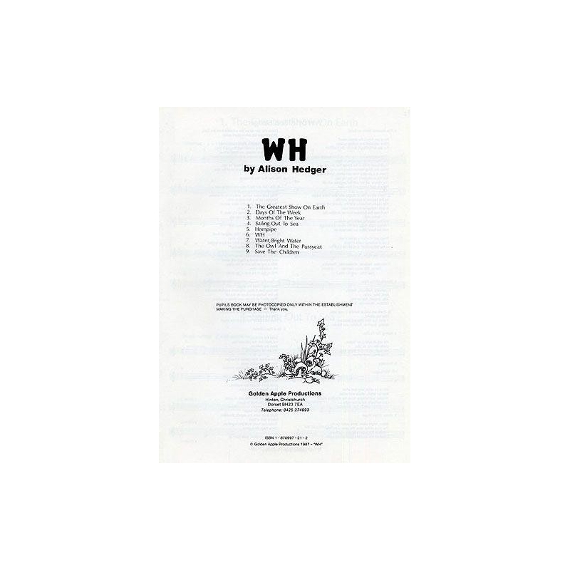 Hedger, Alison - WH