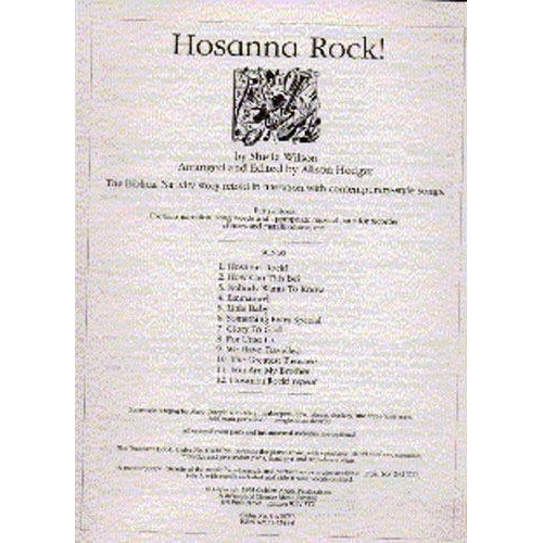 Wilson, Sheila - Hosanna Rock! (Pupils Book)