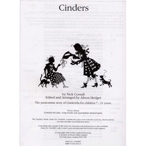 Cornall, Nick - Cinders