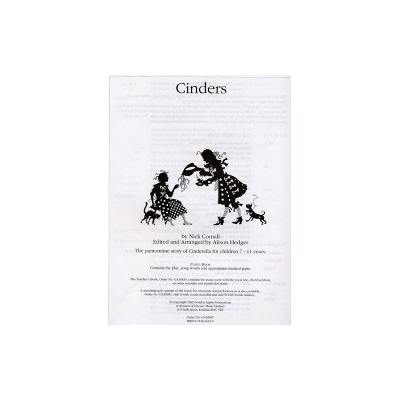 Cornall, Nick - Cinders