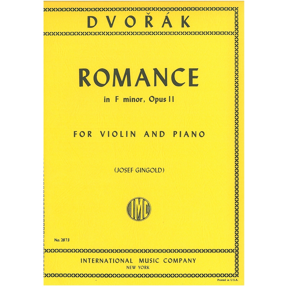 Dvo?ák, Antonín - Romance F minor op.11 
