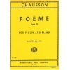 Chausson, Ernest - Poeme, op 25