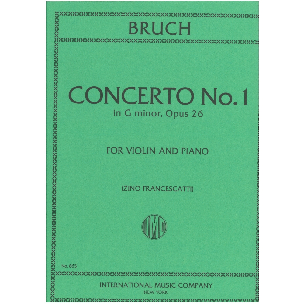 Bruch, Max - Concerto No.1 G minor op.26 