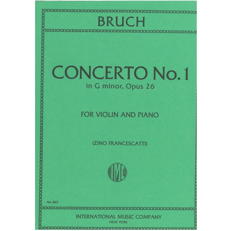 Bruch, Max - Concerto No.1 G minor op.26