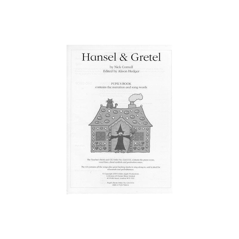Cornall, Nick - Hansel And Gretel (Pupils Book)