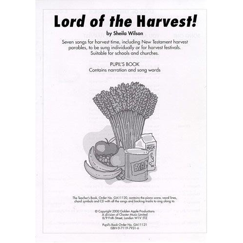 Wilson, Sheila - Lord Of The Harvest (Pupils Book)