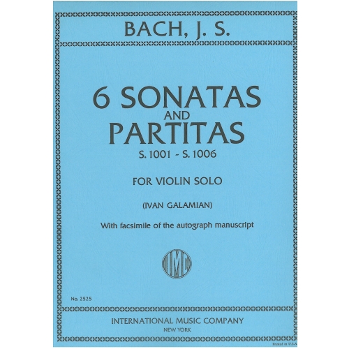 Bach, J.S - Six Sonatas and...
