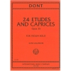 Dont, Jacob - Etudes & Caprices op.35 