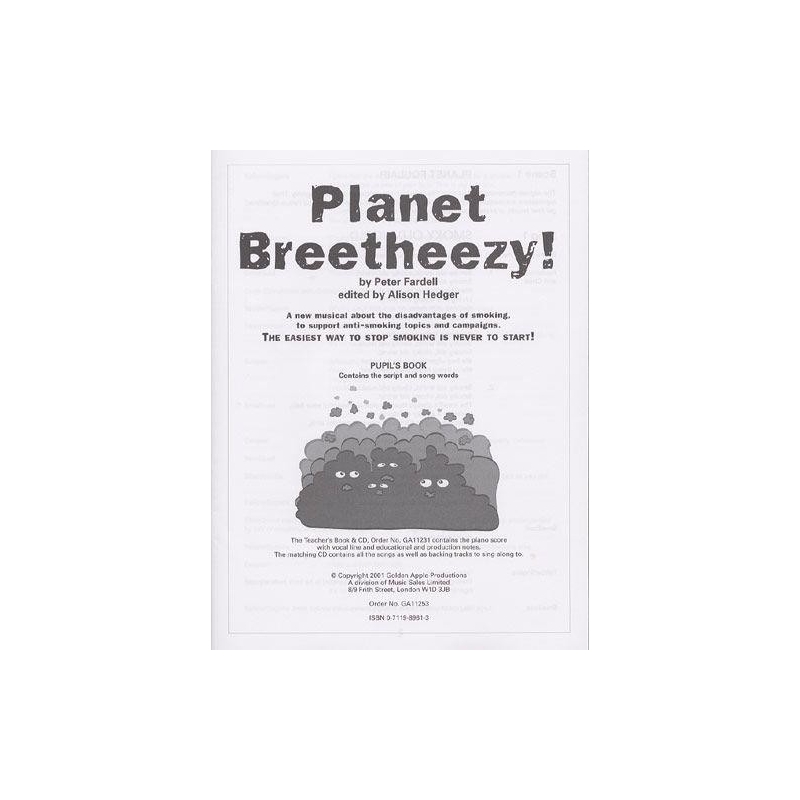 Fardell, Peter - Planet Breetheezy! (Pupils Book)