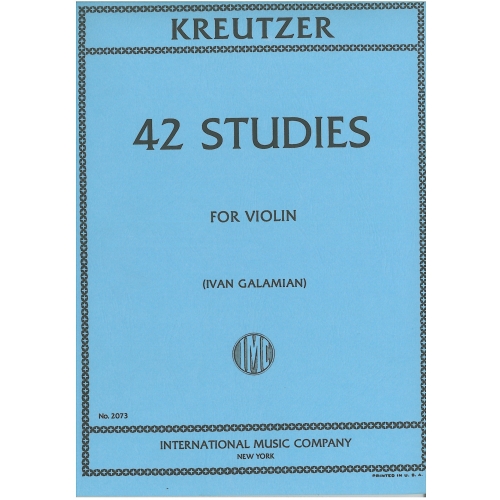 Kreutzer 42 Studies
