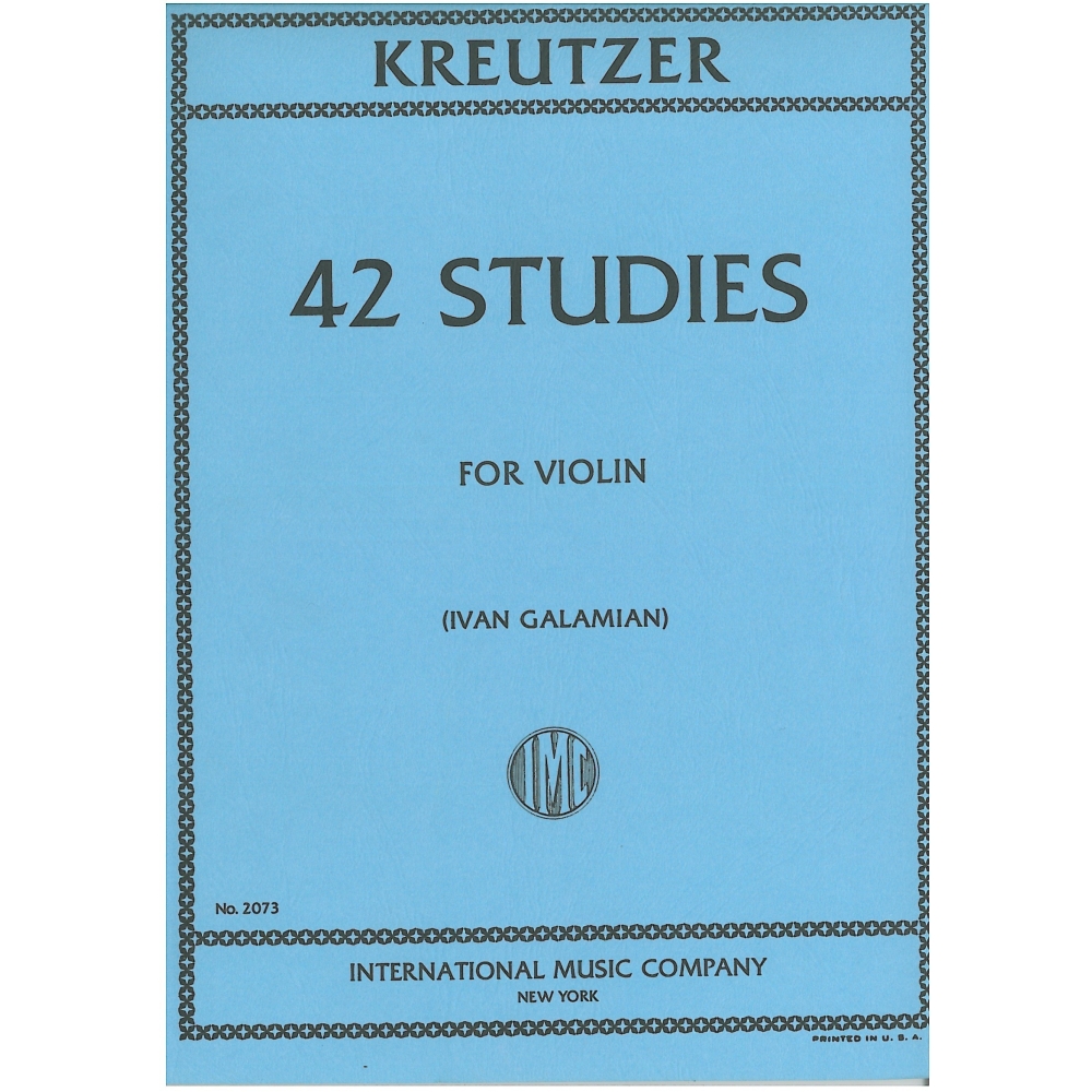 Kreutzer, Rodolphe - 42 Studies 