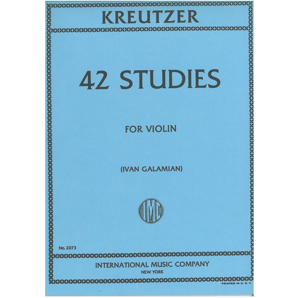 Kreutzer 42 Studies