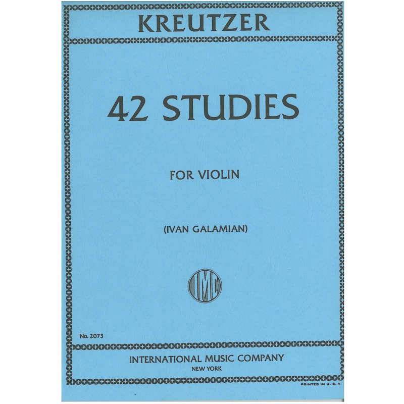 Kreutzer, Rodolphe - 42 Studies