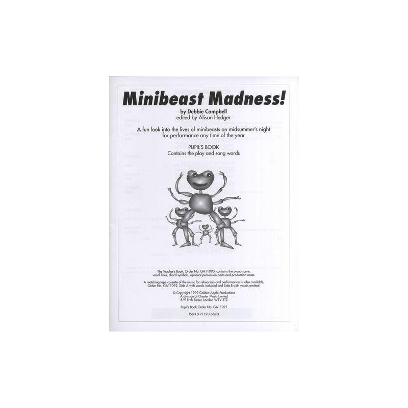 Campbell, Debbie - Minibeast Madness!