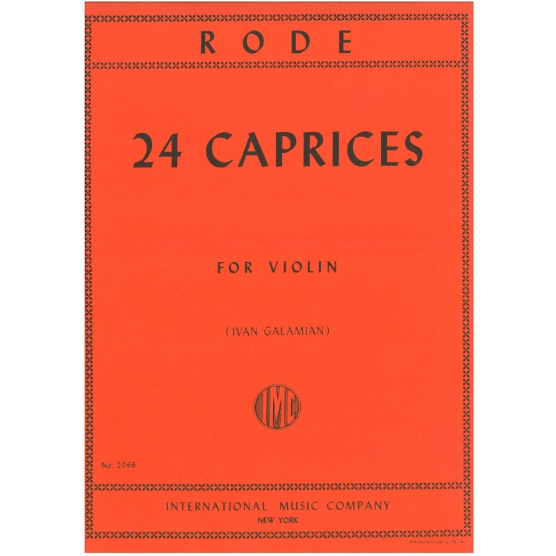 Rode 24 Caprices