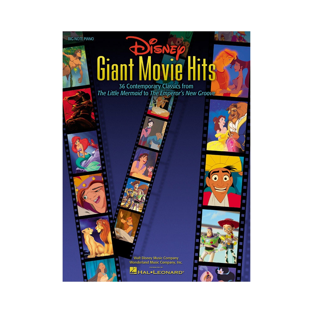 Disney Giant Movie Hits: Big Note Songbook