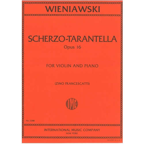 Wieniawski Scherzo-Tarantella Op. 16