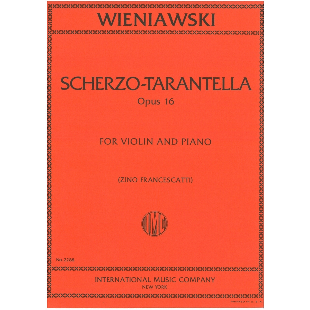 Wieniawski Scherzo-Tarantella Op. 16